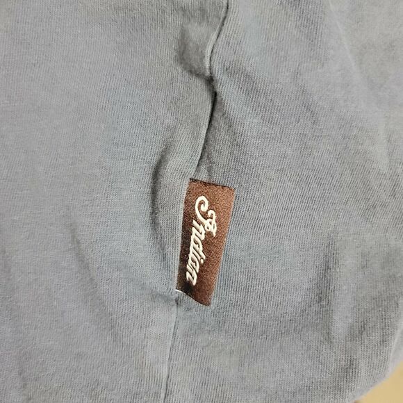 Indian Motorcycle T-Shirt Men M Short Sleeve Gray Springfield Stadium Boardtrack - Picture 5 of 8
